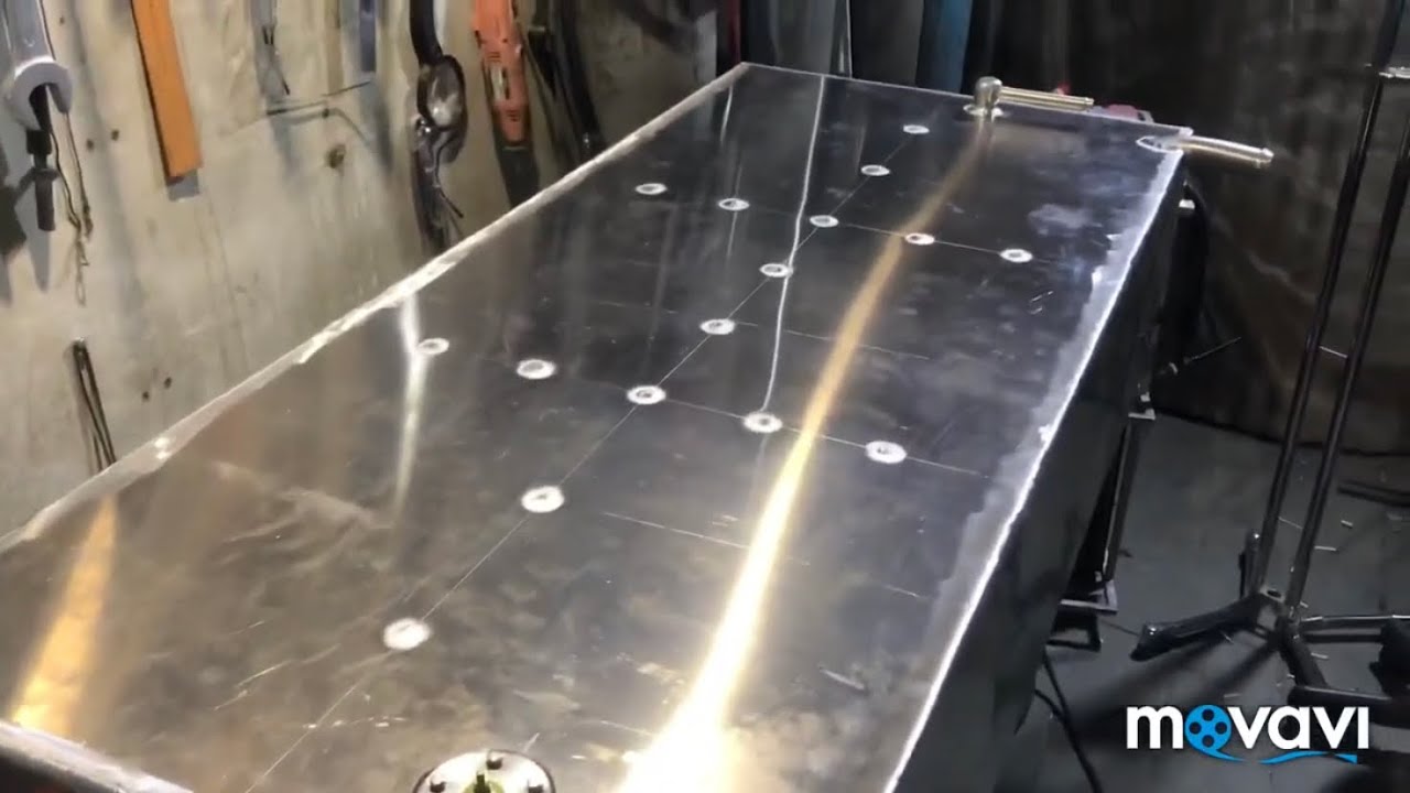 Алюминиевая лодка своими руками, топливный бак