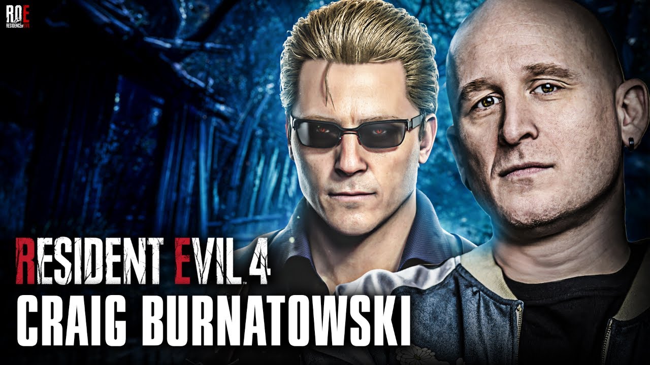 RESIDENT EVIL 4: REMAKE | Interview w/ ALBERT WESKER Actor CRAIG BURNATOWSKI | ROE Podcast