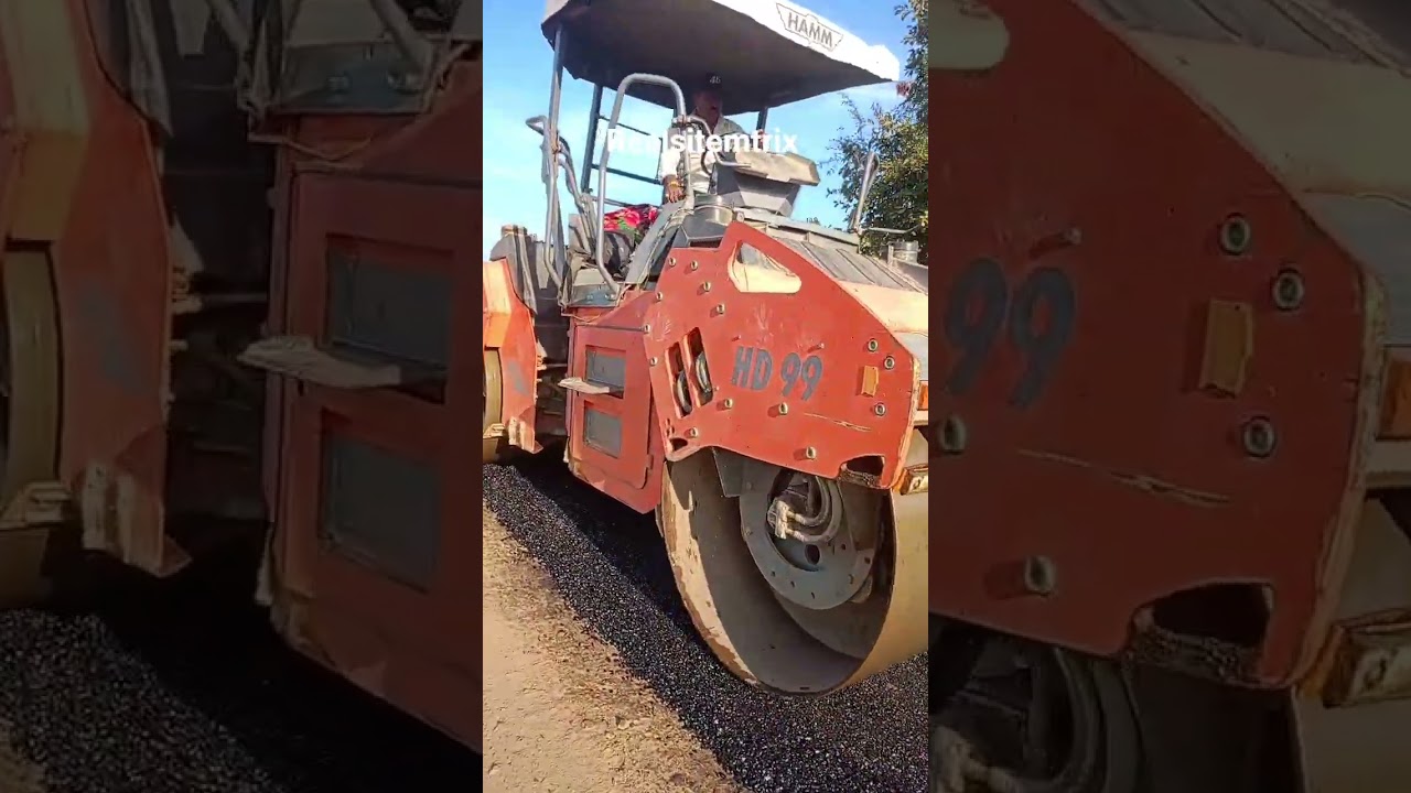 Road Rolling Work in Progress 🛣️ | Realsitemtrix 🏗️ 