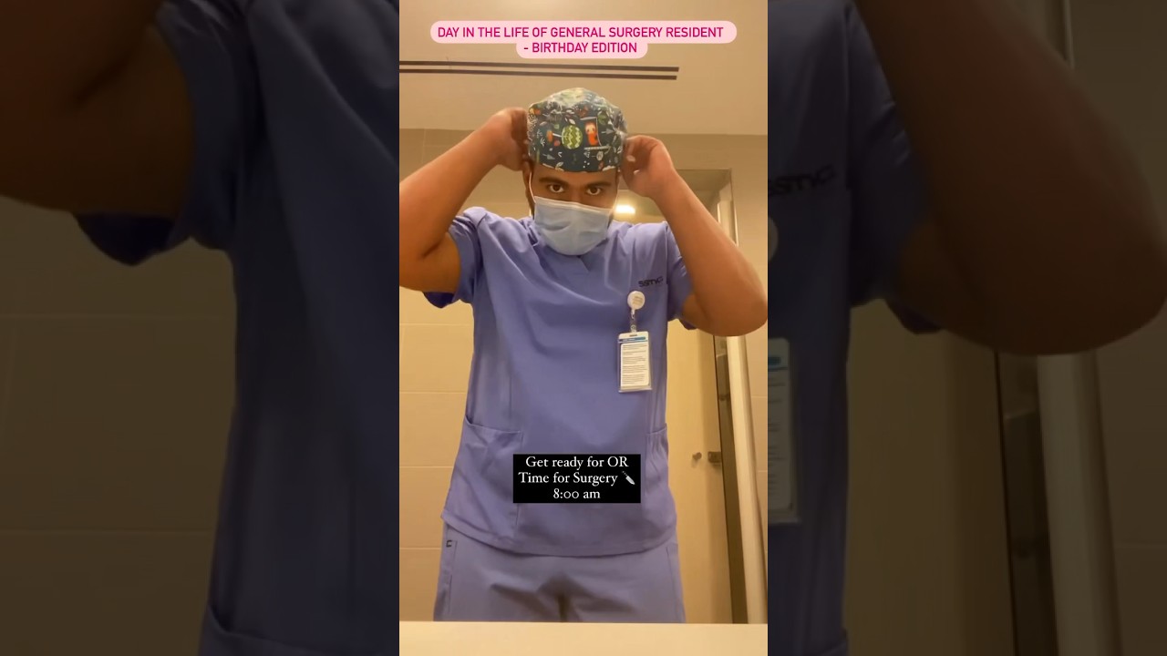 Day in life of General Surgery Resident - Birthday Edition 🎂