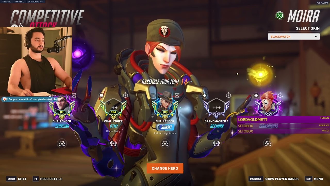 Основная карта Tesla Moira &mdash; игровой процесс Overwatch 2, 20 сезон.