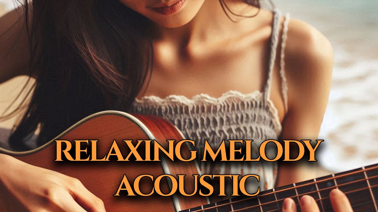 Calming Guitar Melodies by Clarissa Acoustic in a Serene Garden Setting