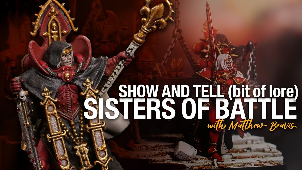 Sisters of Battle painted by Matthew of Grot Guard Fame Army Showcase