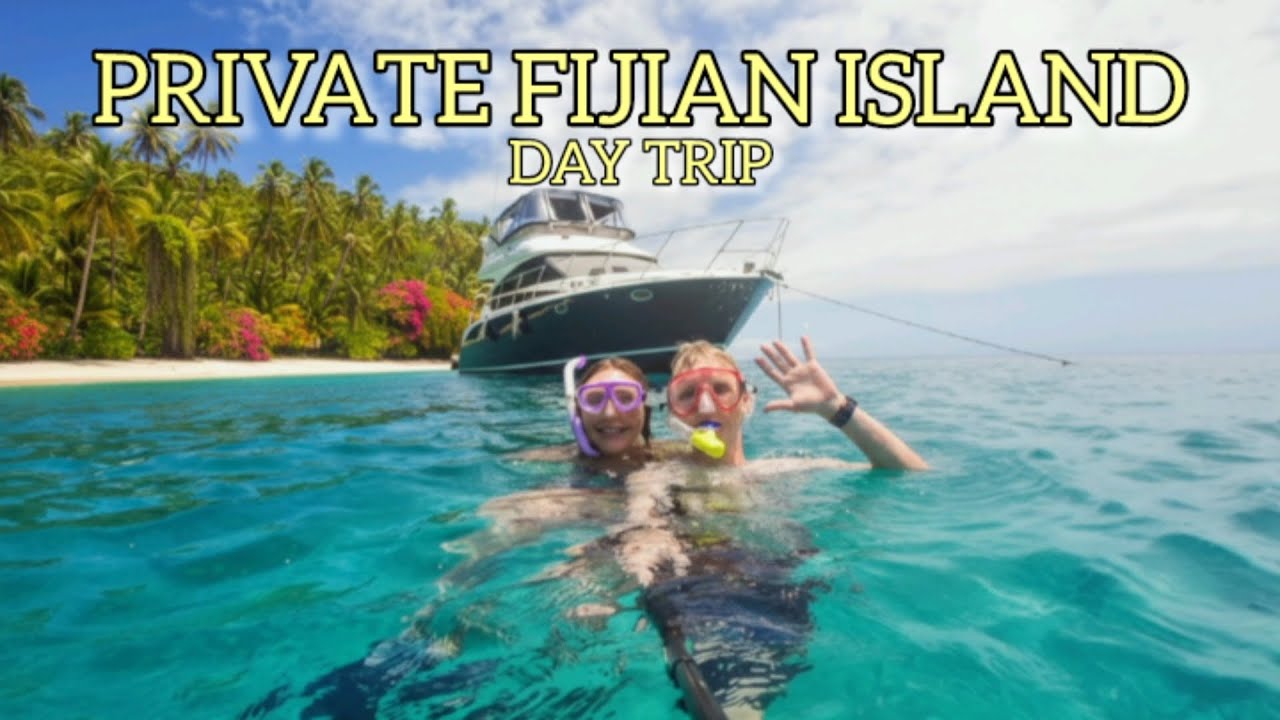 Весь остров Фиджи был в нашем распоряжении 🇫🇯🏝️ | Лучший сноркелинг, который мы когда-либо видели!🐠