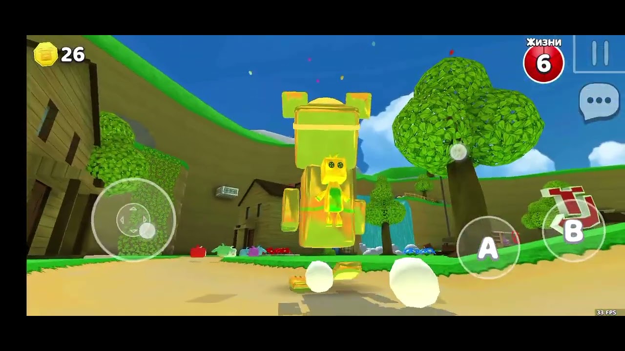 граю у футбол у super bear adventure