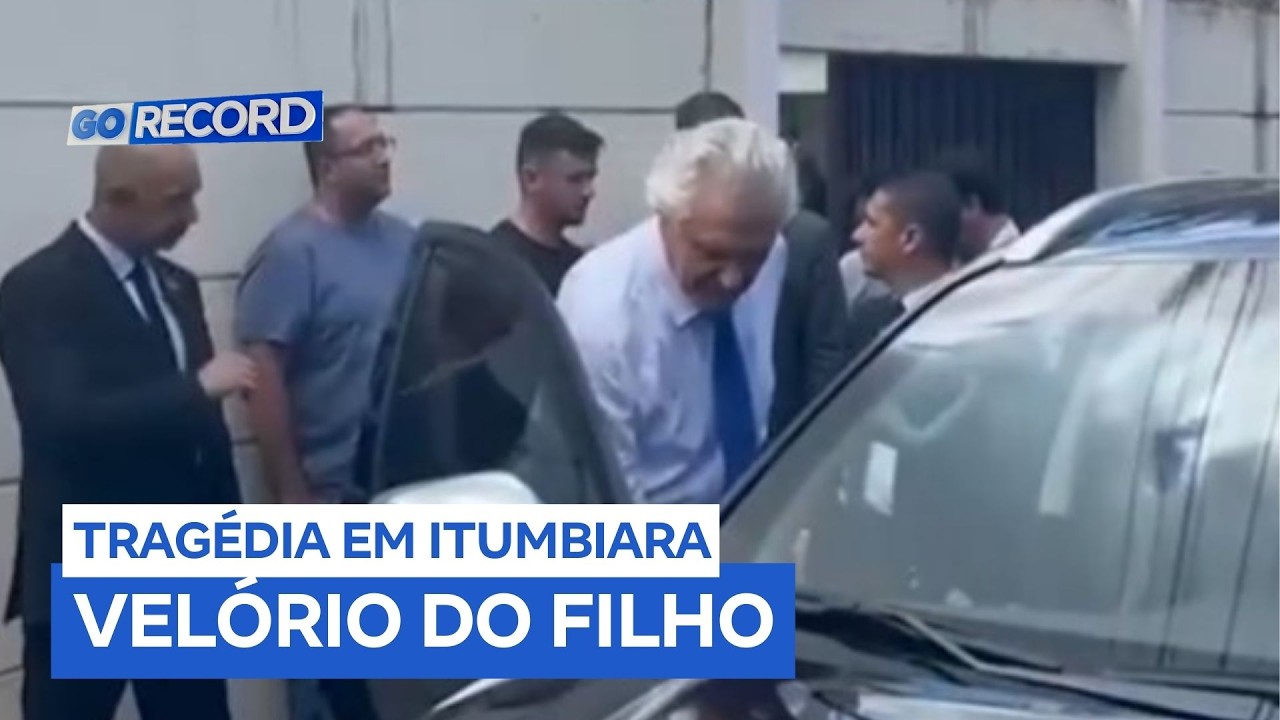 Tragédia em Itumbiara: Caiado e primeira-dama participam de velório