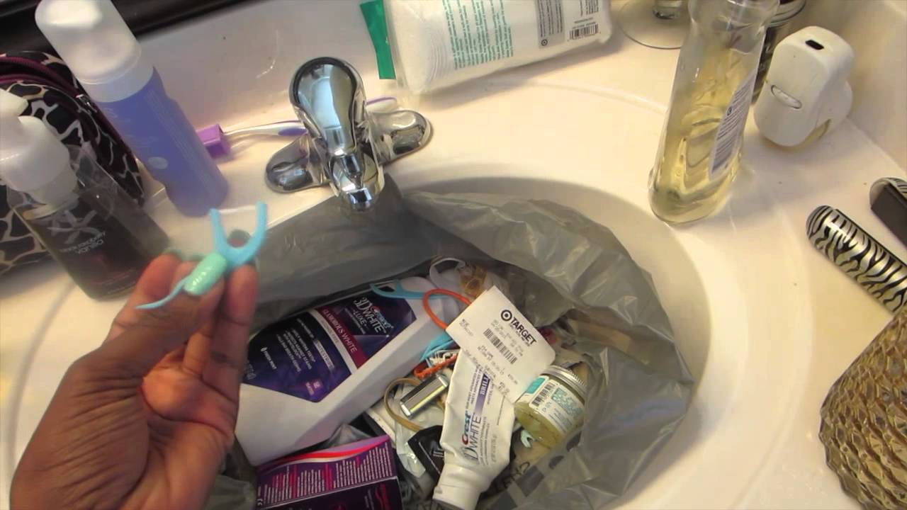 MASTER BATHROOM DECLUTTER: VANITY/DRAWERS (HOUSEOFMEIS)