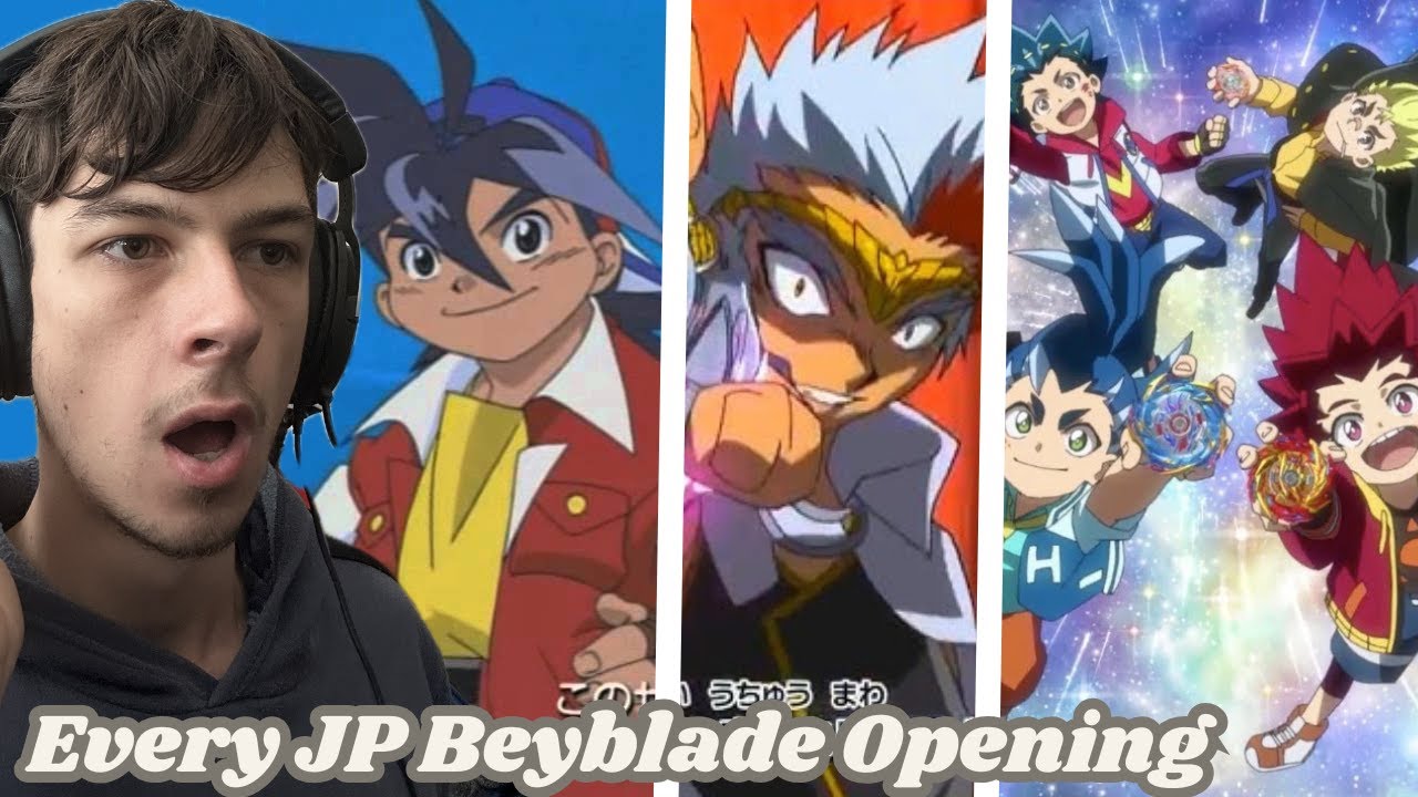 I reacted to Every JP Beyblade Opening (Plastic, Metal, Burst, X)