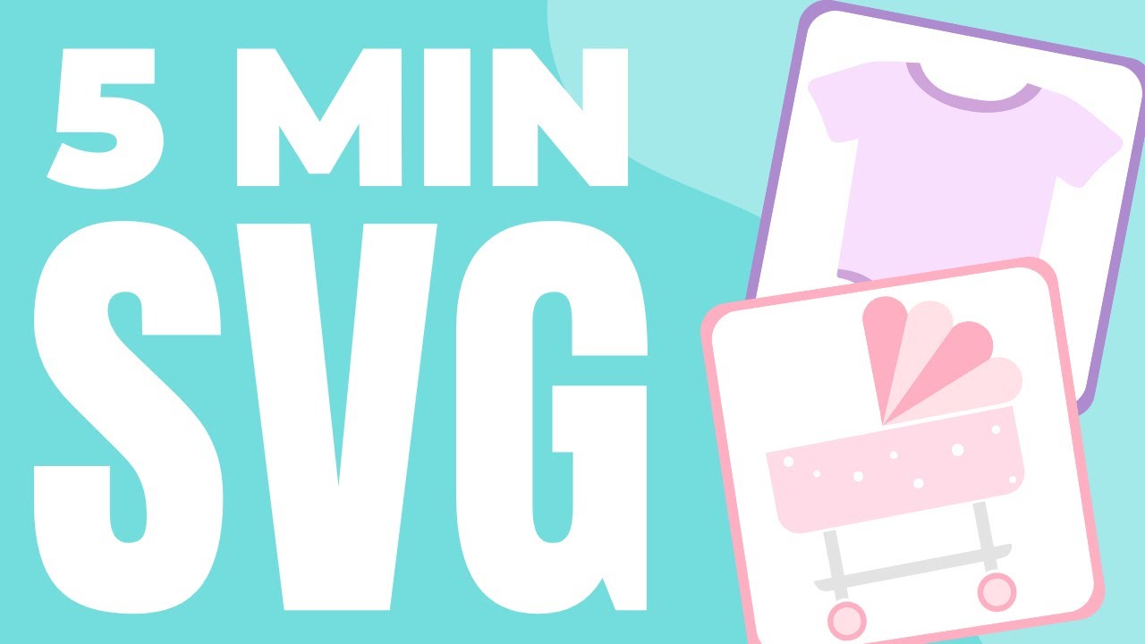 Creating Baby SVG Designs 👶 5 Minute SVG Challenge