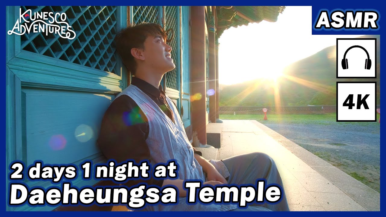 [K-UNESCO Adventures 2022] Following a Monk&rsquo;s Routine | 4K ASMR