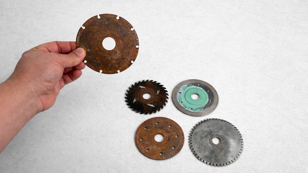 Не выбрасывайте старые лезвия для резки плитки! Превратите их в остро заточенные многофункциональные