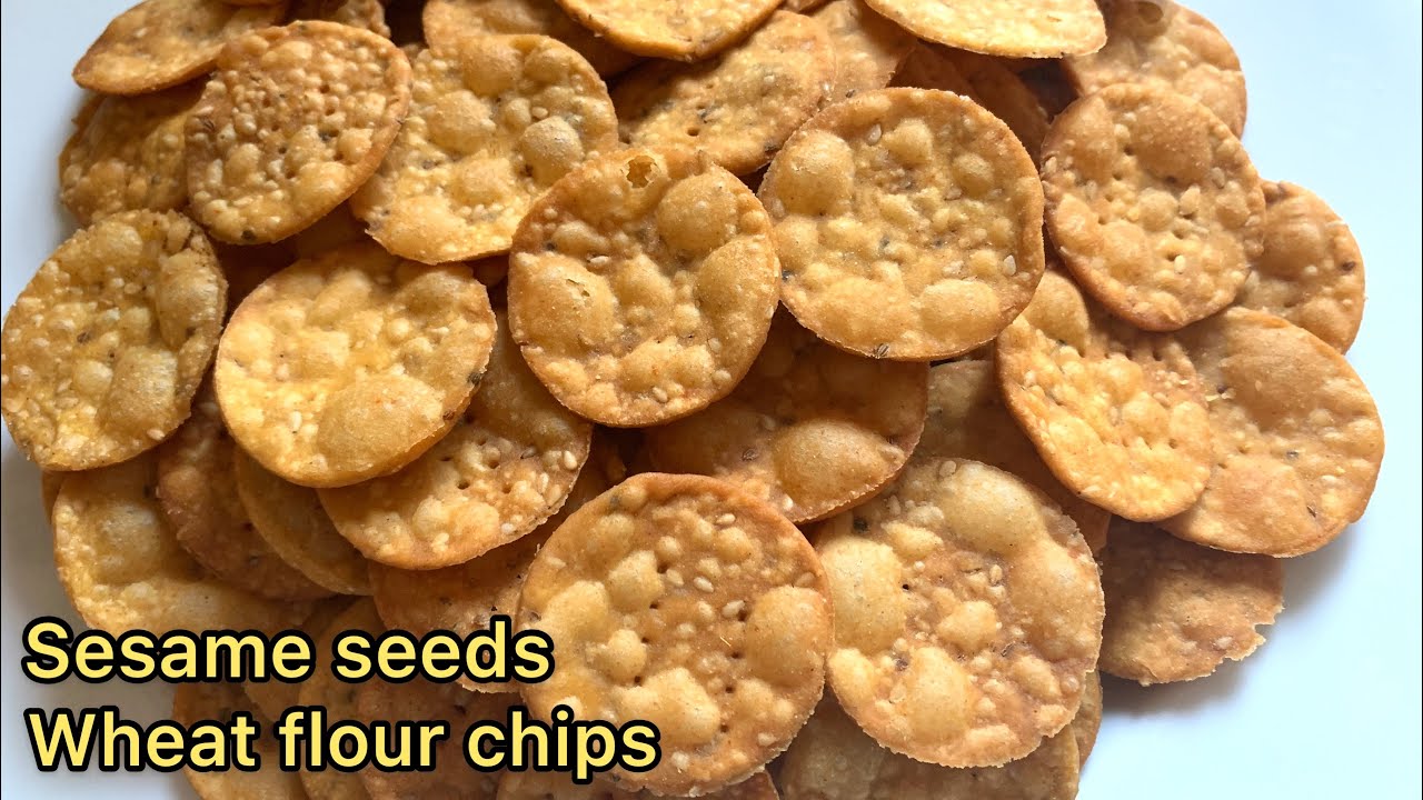 Wheat flour chips | Wheat flour snack recipes | Healthy snacks for kids | wheat flour Chekkalu#chips