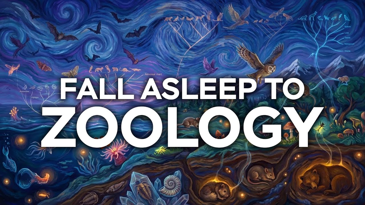 Fall Asleep Learning Zoology | 2 Hour Sleep-Friendly Science Lecture