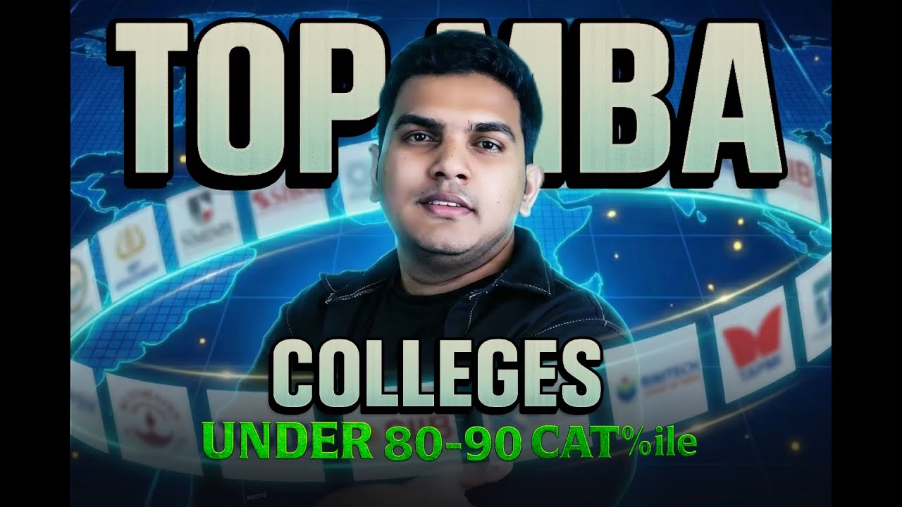Top MBA College Under 80 TO 90 Percentile | Top MBA Colleges Cut-offs