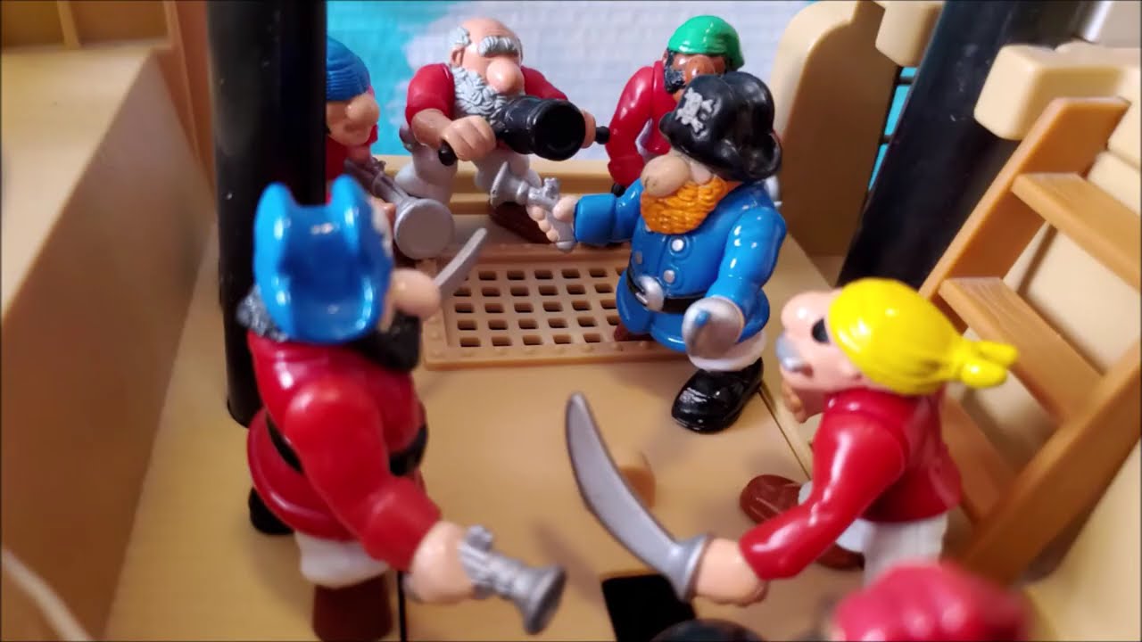 Fisher-Price Great Adventures Pirate Ship: The New Adventures - Takeover the Pirate Ship