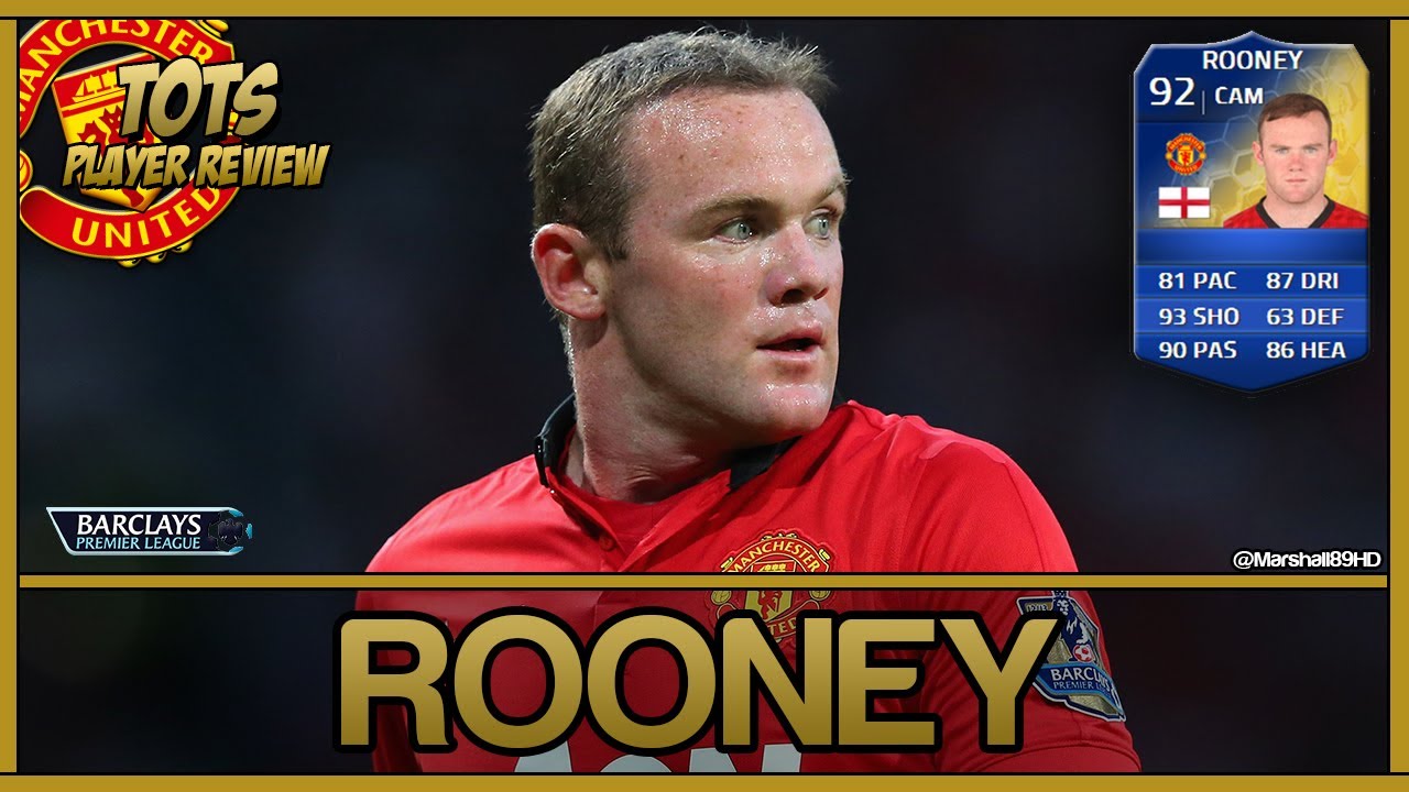 FIFA 14 UT - TOTS Rooney || Team Of The Season Ultimate Team 92 Player Review + In Game Stats
