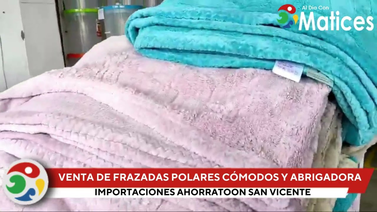 VENTA DE FRAZADAS POLARES CÓMODOS Y ABRIGADORA