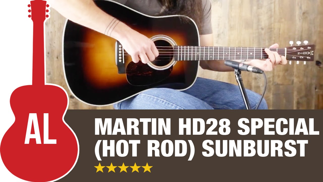 Martin HD-28 Special (Hot Rod) MV Custom in Sunburst