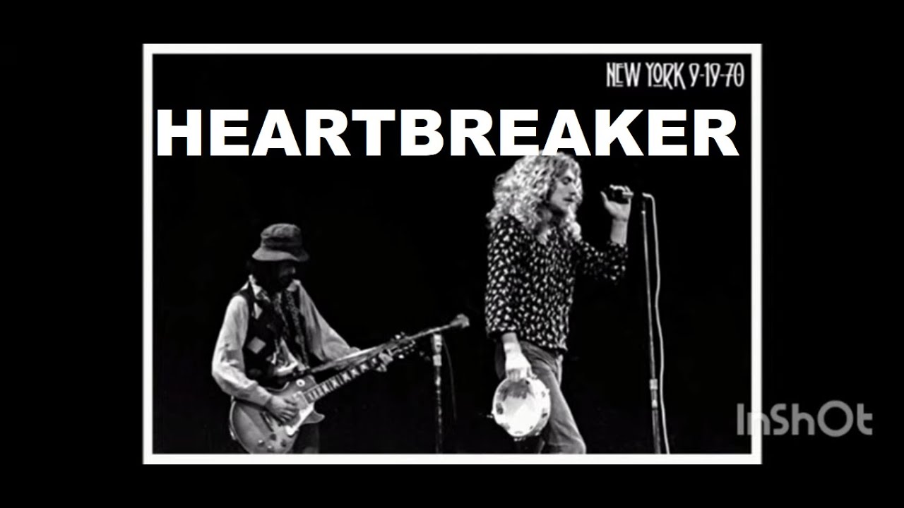 Led Zeppelin - Heartbreaker live bootleg, 1970 (probably the best live version)