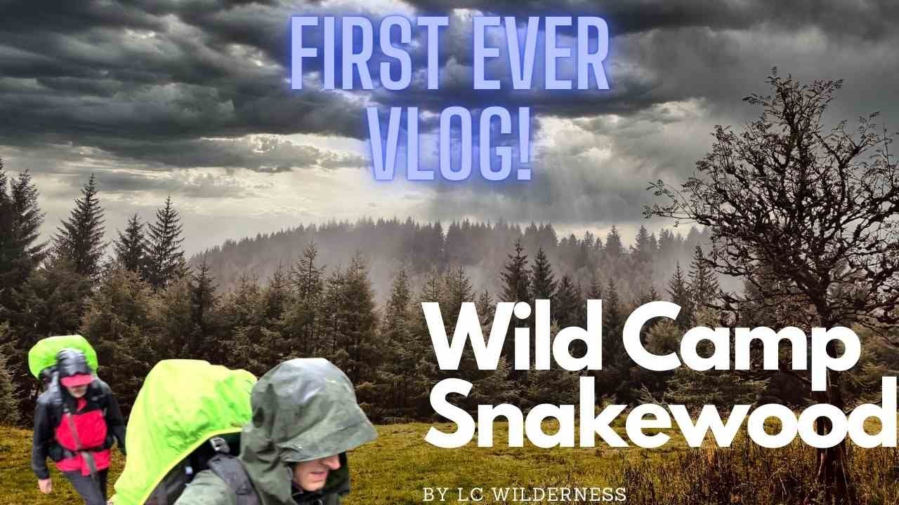 Peak District | Wild camping in Snakewood & Our first ever vlog too! using iPhone 13 Pro - 4K