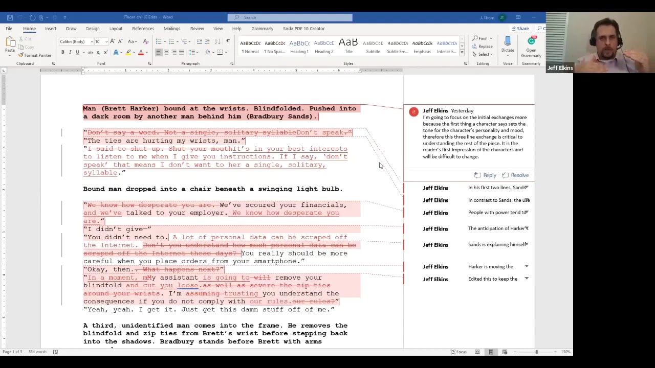 Episode 4 - J Thorn and Jeff Elkins Examine a Chapter