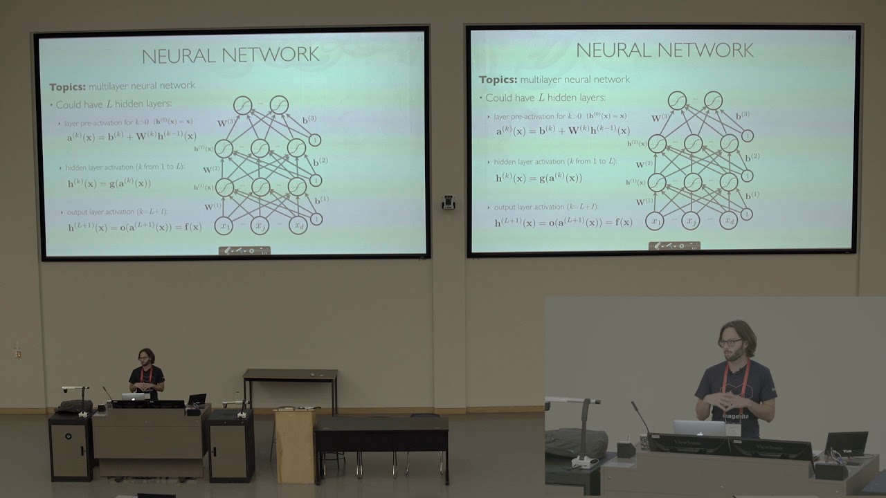 DLRLSS 2019 - Deep Learning I - Hugo Larochelle