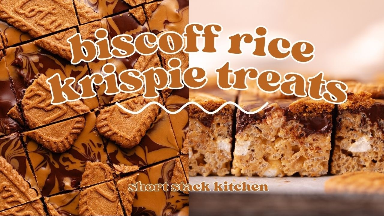 Biscoff Rice Krispie Treats