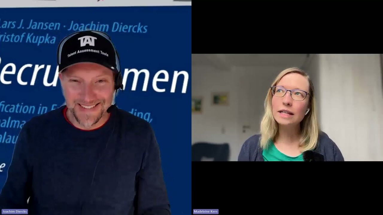 Recrutainment Videocast #08 Wer, wie, was, Stellenanzeige? Madeleine Kern