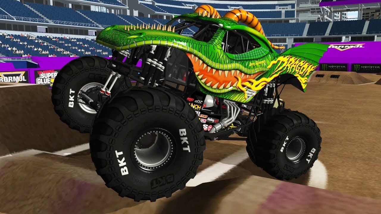 16 Truck Custom Arlington 2021 Freestyle - Monster Jam Rigs of Rods