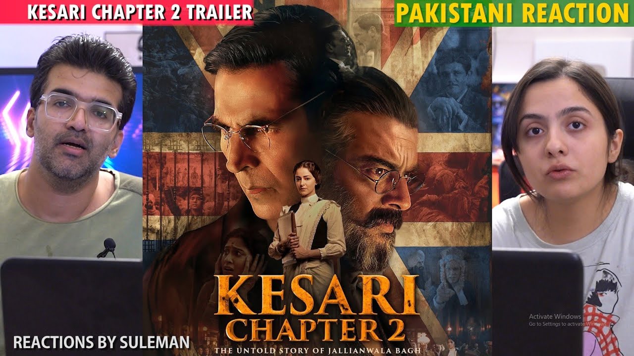 Pakistani Couple Reacts To Kesari Chapter 2 Trailer | Akshay Kumar | R. Madhavan | Ananya Panday