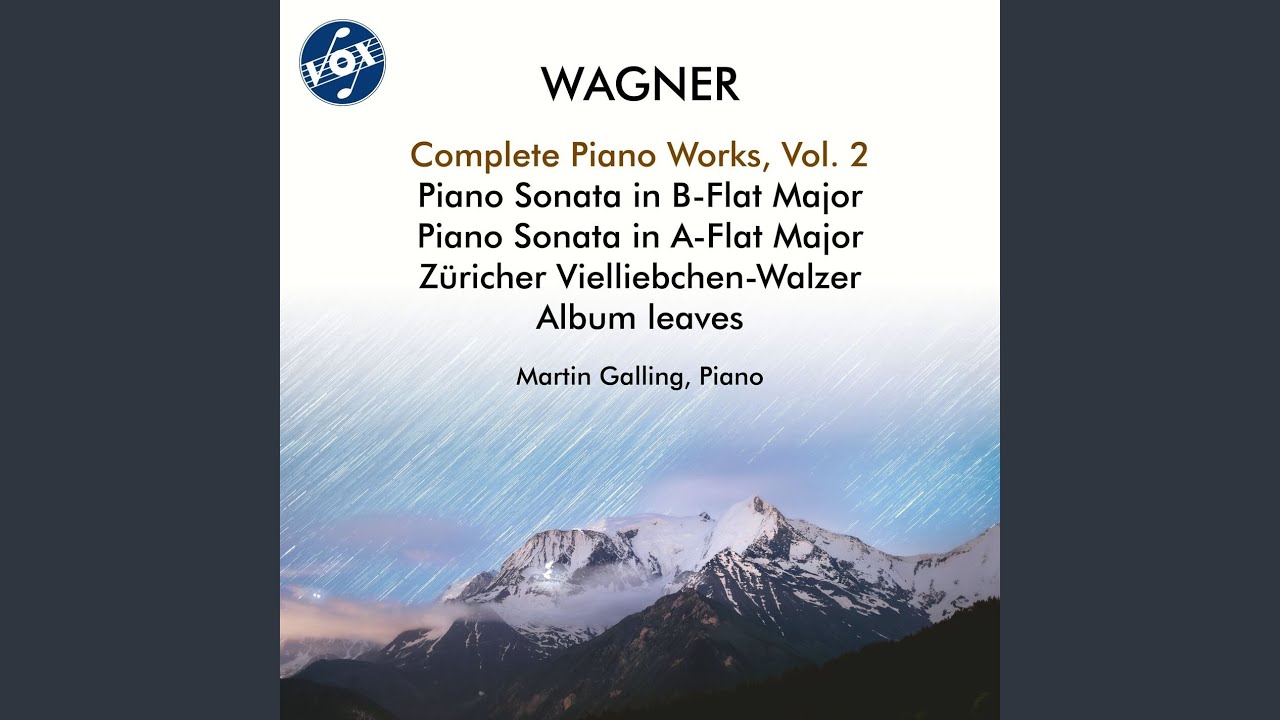 Piano Sonata in B-Flat Major, Op. 1, WWV 21: IV. Allegro vivace