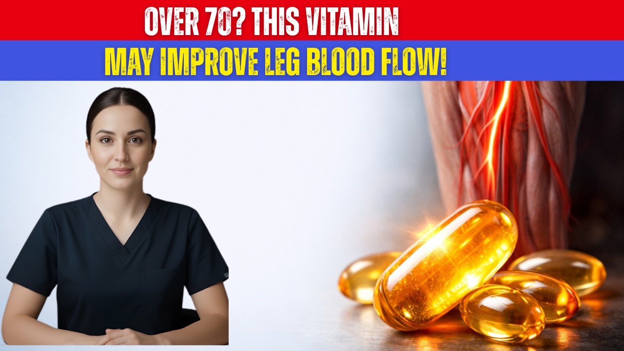 Over 70? Take THIS #1 Vitamin To Boost Blood Flow in Legs 1,000,000x| Dr. Sandra Serrati