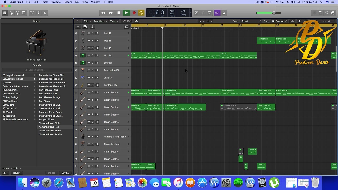 How to make Rhumba/sebene music using logic stock plugins