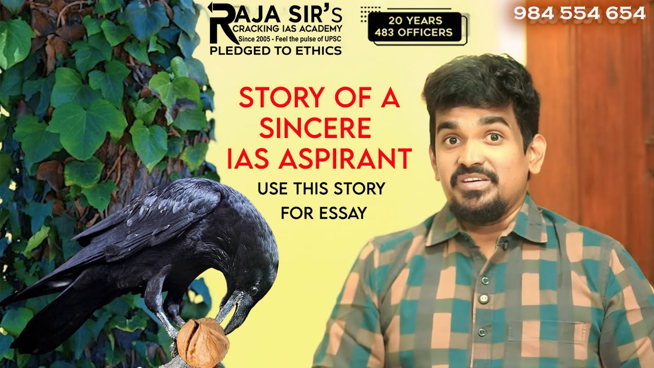 A Sincere & Serious IAS Aspirant must be like... | Raja Sir's Cracking IAS Academy #ias #ips #upsc