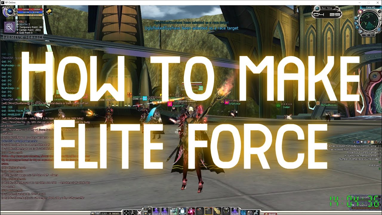How to make Elite Force - RF Online PlayPark NeoNexus