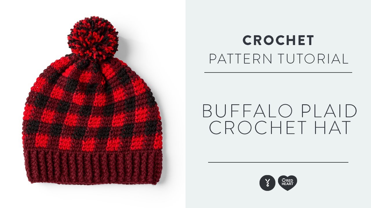 How to Crochet a Plaid Hat | Easy Pattern Tutorial