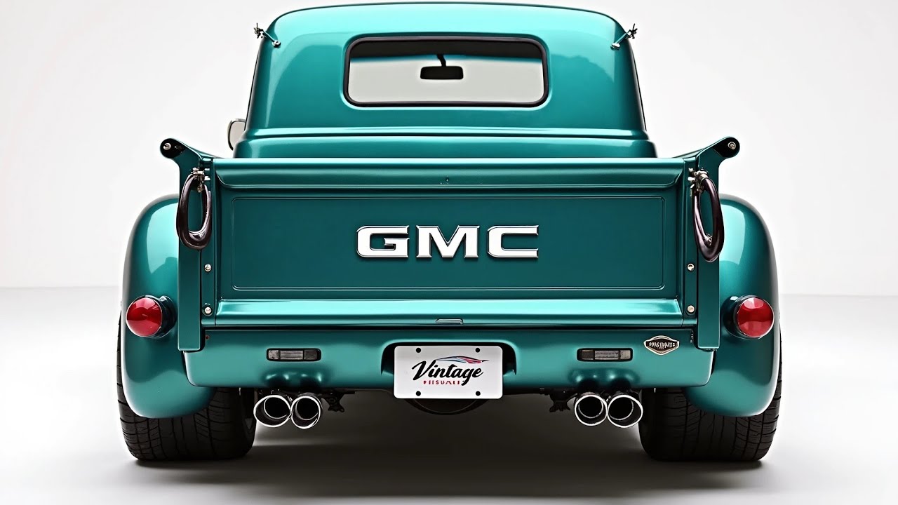 The 2026 GMC Vintage Pickup Truck is a TIME MACHINE on Wheels!