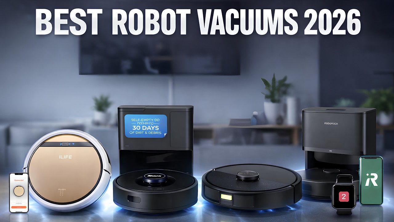 The 5 Best Robot Vacuum Cleaners of 2026