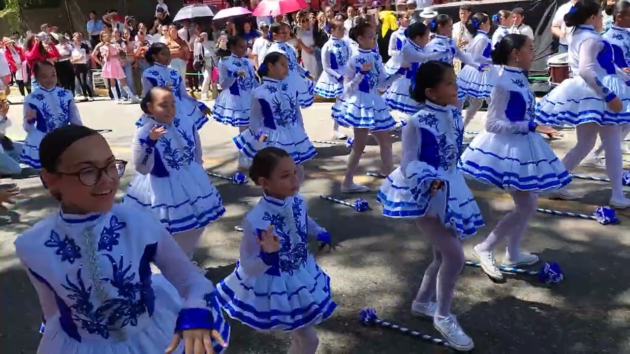 Batón Ballet 2do ciclo primaria Censa - Desfile estudiantil Jarabacoa 2026.