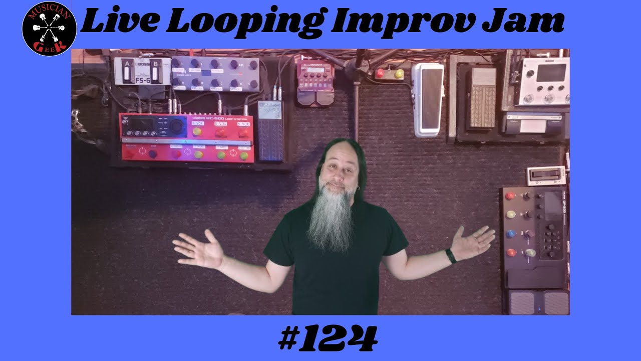 Live Looping Improv Jam #124 #livelooping #bossrc600 #improvisation