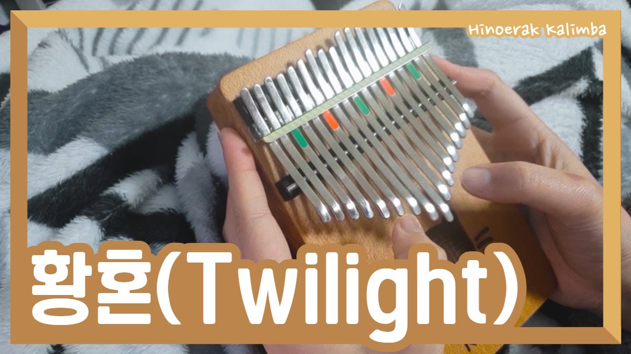 황혼 Twilight _ 코타로 오시오 Kotaro Oshio | Kalimba cover 칼림바 커버