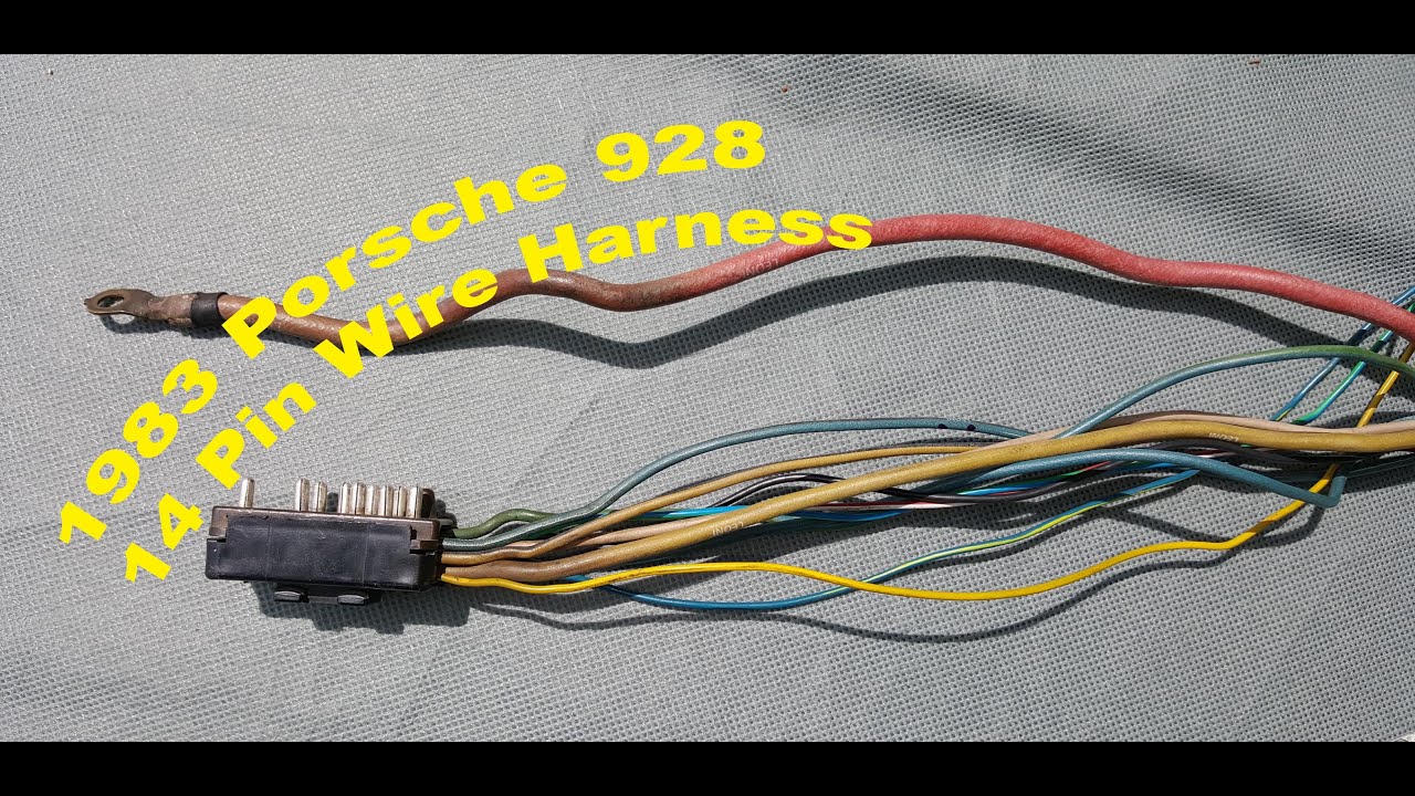1983 Porsche 928 14 pin harness