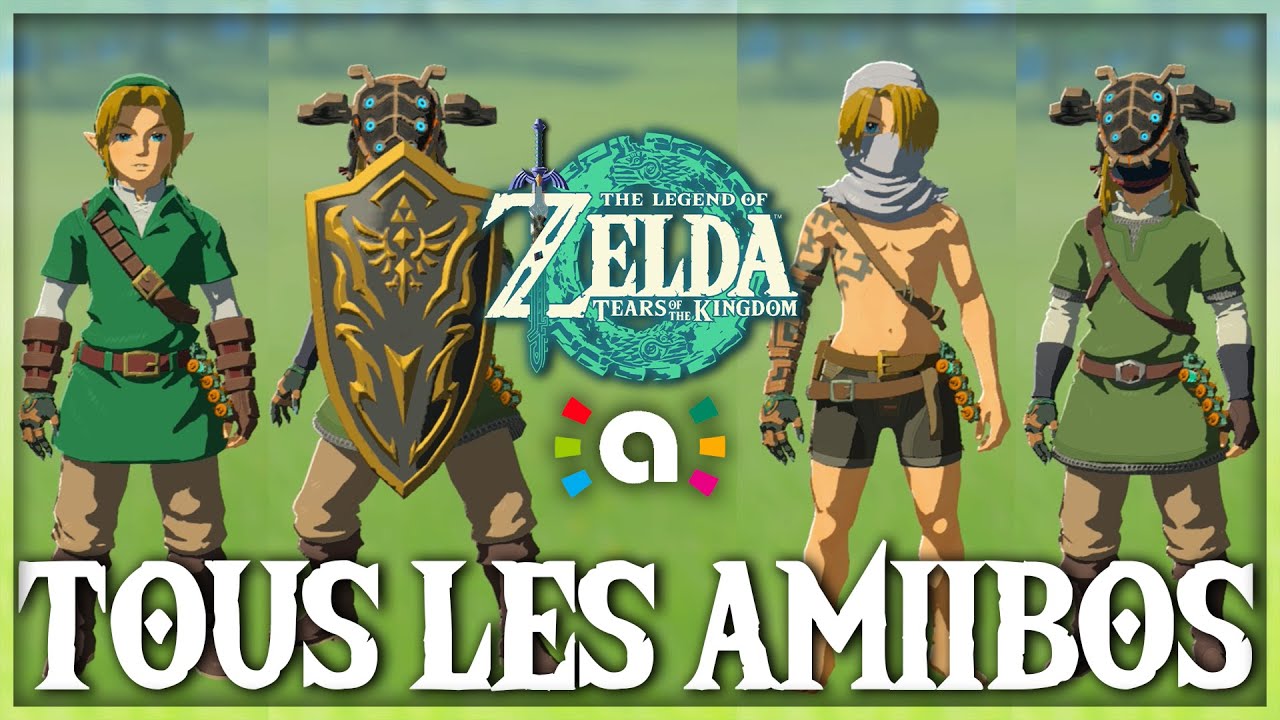 Que DÉBLOQUENT les AMIIBOS dans Zelda Tears of The Kingdom ? - Guide Complet sur les Amiibos
