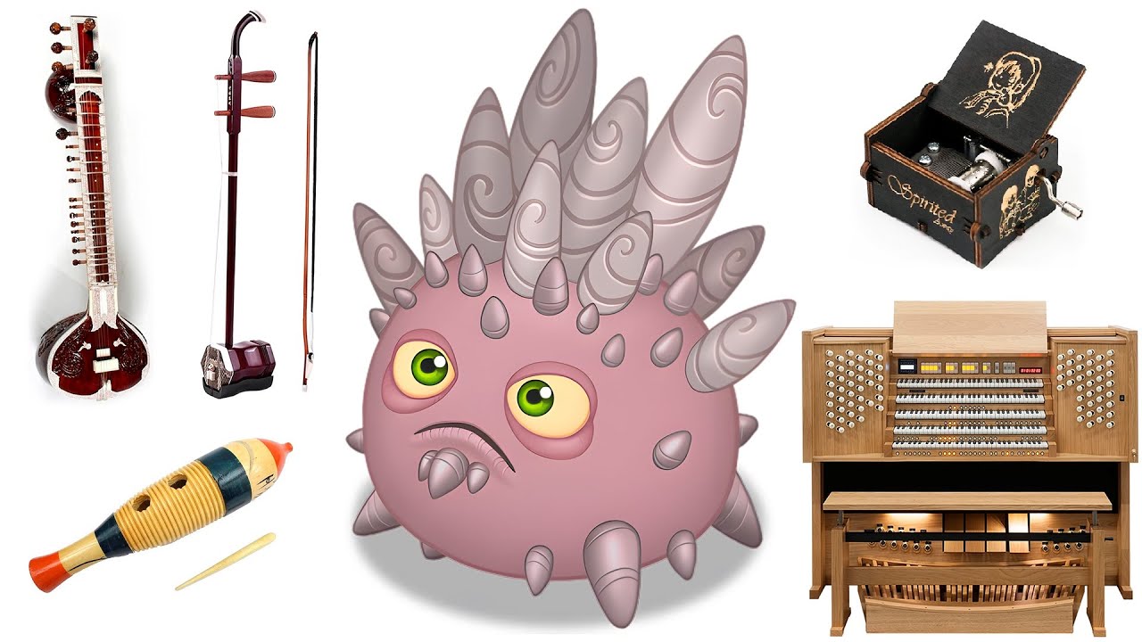 Light Island -  All Voice Actors and Monster Instruments 4K