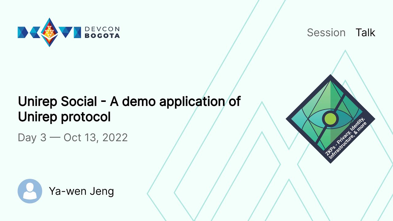 Unirep Social: A demo application of Unirep protocol