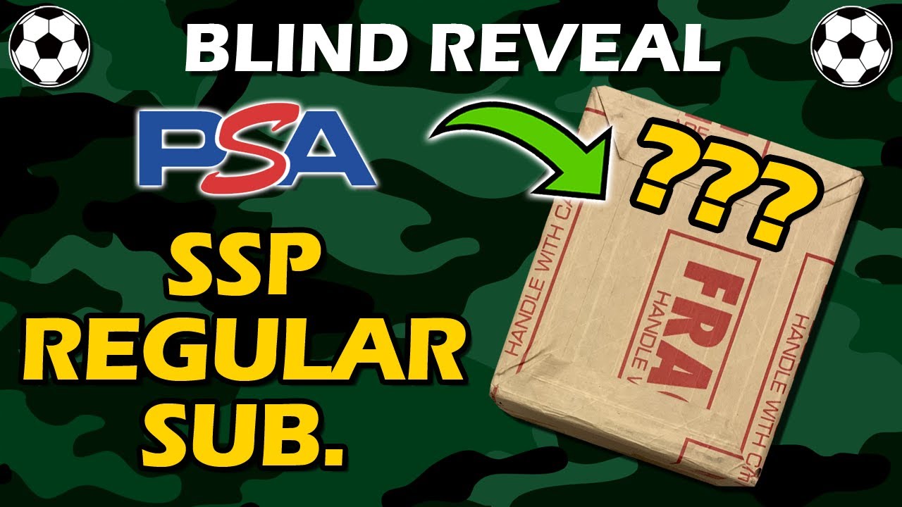 SSP GRADES BACK!! PSA Card Grading Blind Reveal (Soccer) January 2023