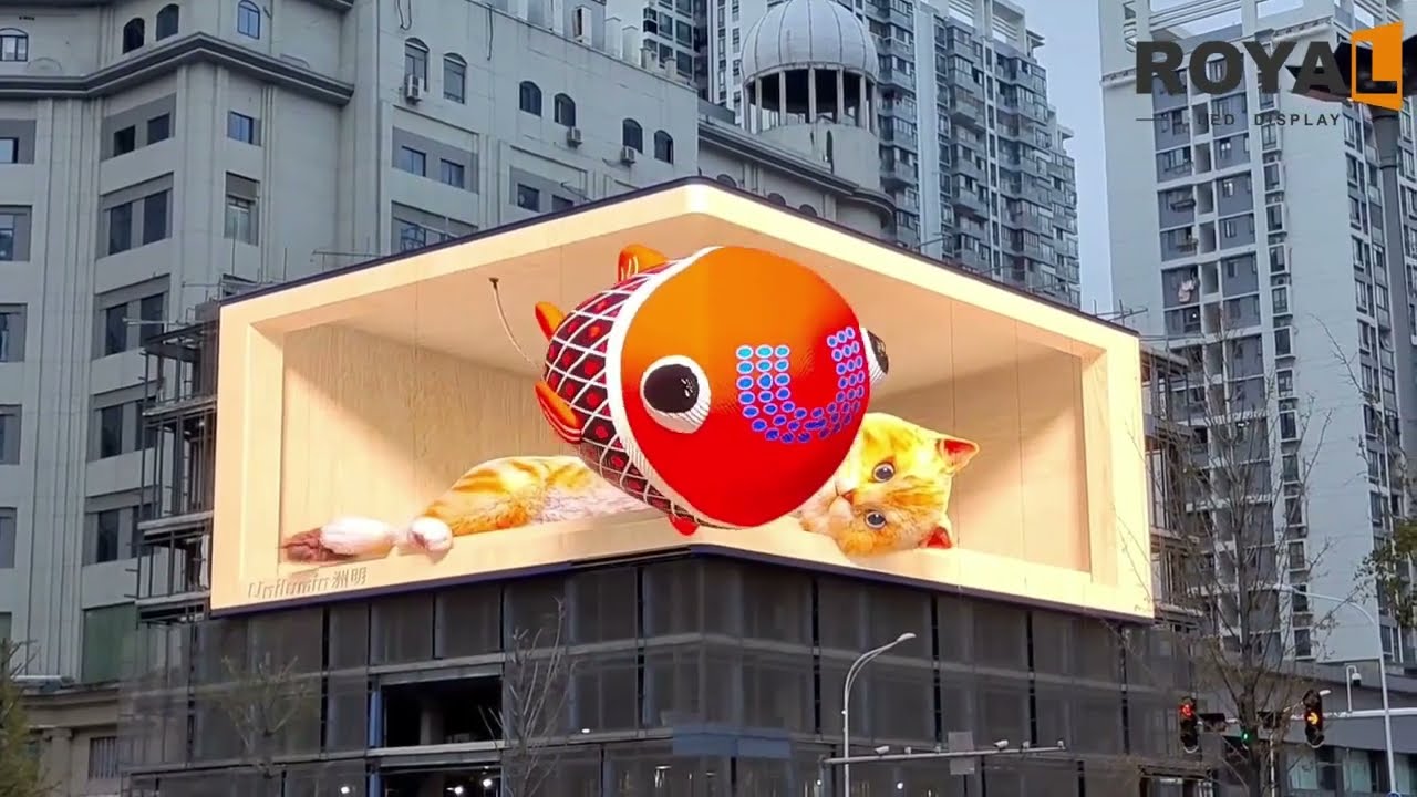 3D Naked Eye LED Display