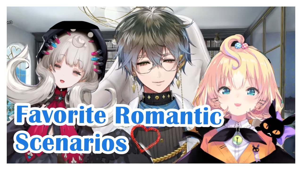 Favorite Romantic Scenarios of a Hopeless Romantic ft. Ike, Reimu and Millie [Nijisanji EN]