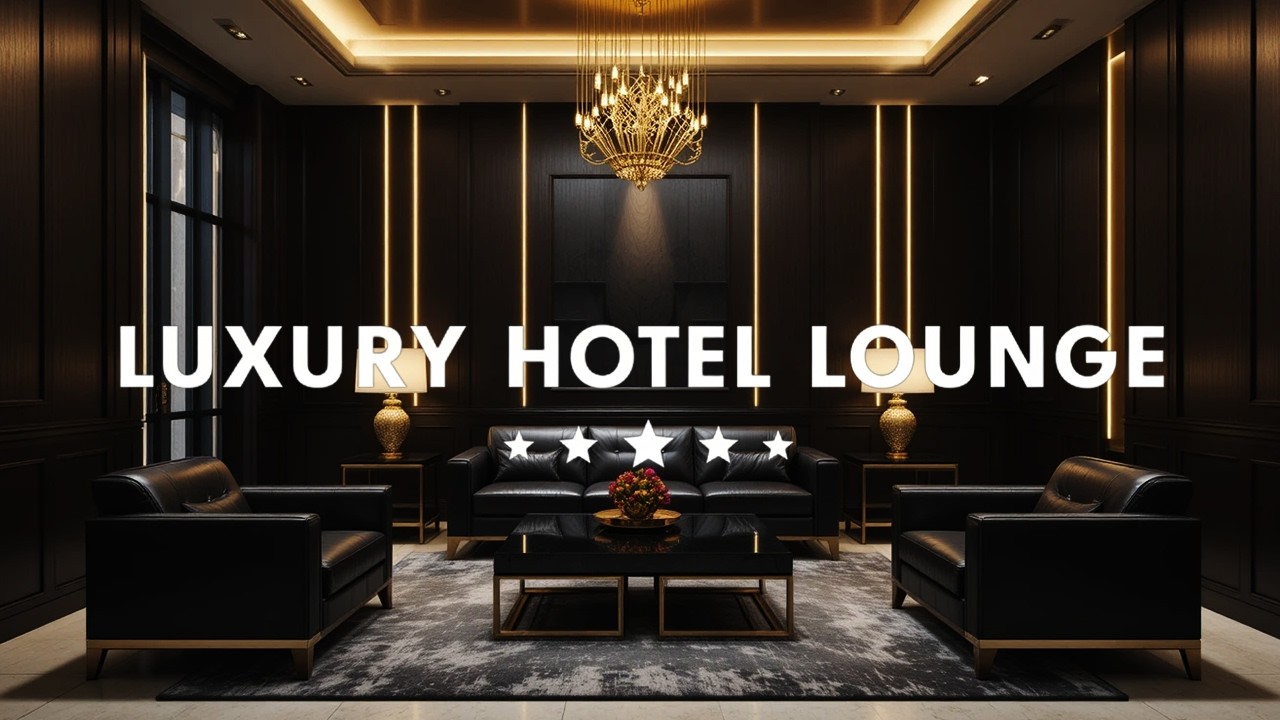 Luxury Hotel Lounge Music - Smooth Jazz Saxophone & Relaxing Jazz Background Music for Stress Relief