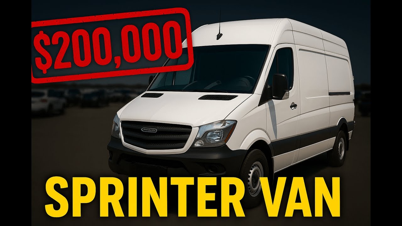 I Bought a $200,000 Sprinter Van at Auction&hellip;